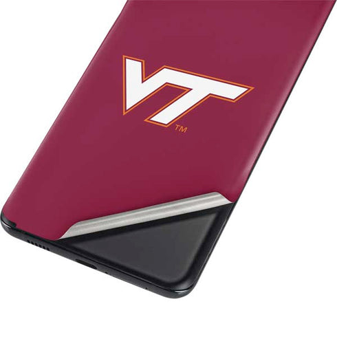 Virginia Tech Maroon Galaxy S21 Ultra 5G Skin